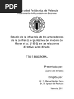 Tesis Sobre Confianza PDF