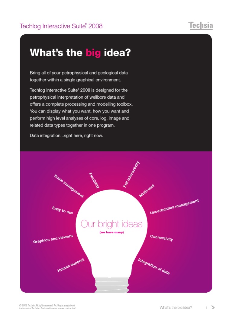 Techlog Interactive Suite 2008 Full Pdf Geology Principal
