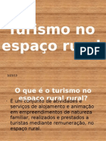 Turismo no espaço rural