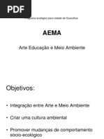 AEMA- ARTE EDUCAÇÃO E MEIO AMBIENTE