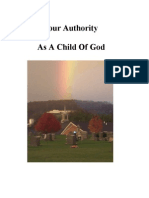 Your Authority As A Child of God