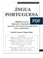 Mil Exercicios de Língua Portuguesa