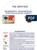 Perfil hepaticio (presentación)