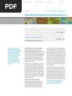 AutoCAD Land Development Desktop Brochure