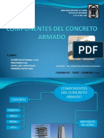 Componentes Del Concreto Armado