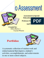 Portfolio Assessment