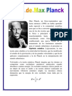 Teoría Max Planck