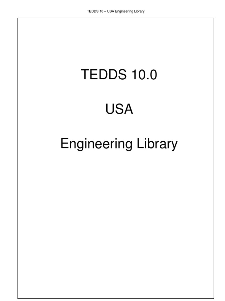 TEDDS 10 USA Engineering Design Guide | PDF | Beam (Structure) | Column