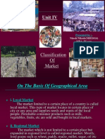 Classification of Market