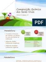 Composição Química dos Seres Vivos