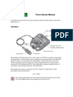 Force Sensor Manual: Hardware