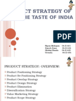The Taste of India: Product Strategy of Amul