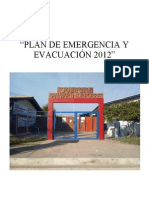 Plan de Emergencia y Evacuacion San Martin de Porres