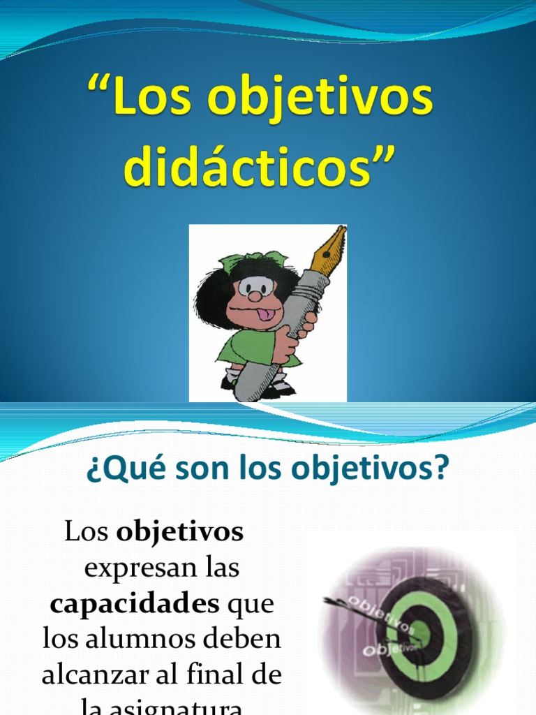 02-los-objetivos-did-cticos-pdf-aprendizaje-sicolog-a