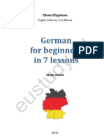 German For Beginners, Basic German
