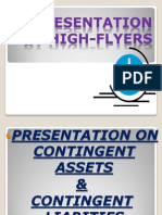 Presentation On Contingent Assets and Liabilities