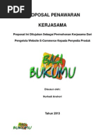 Contoh Proposal Penawaran Kerjasama
