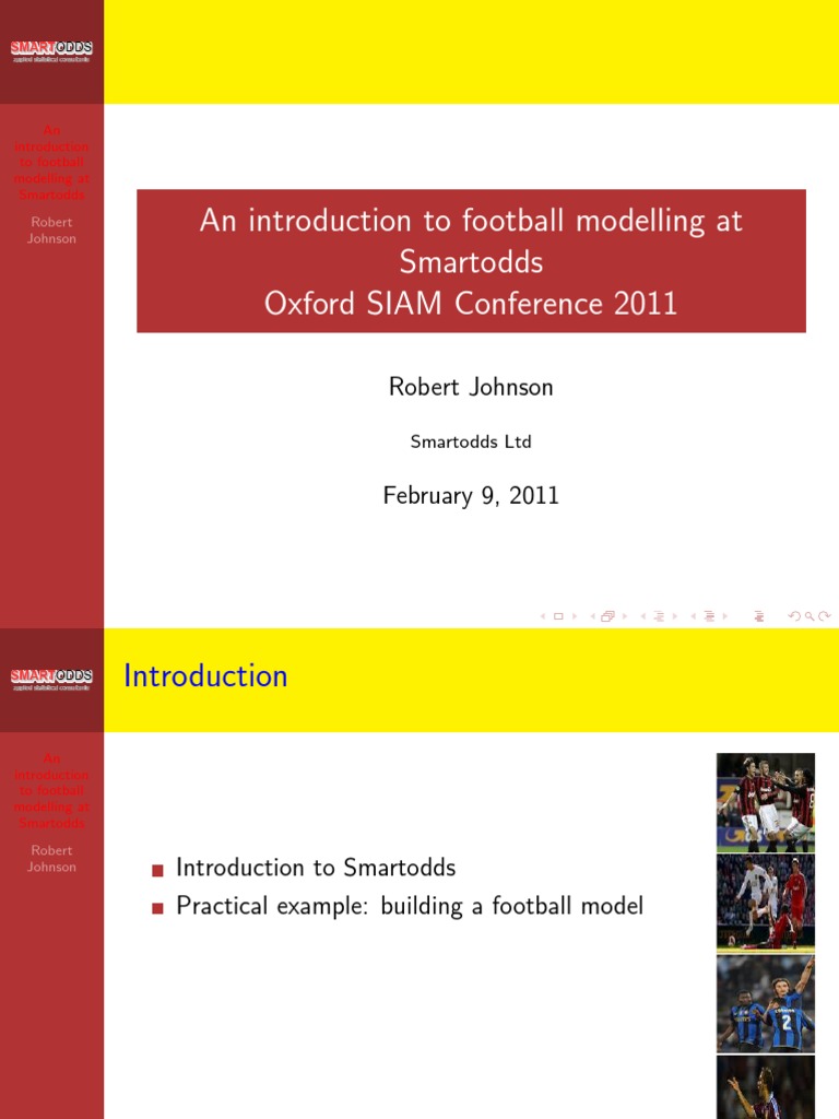 Football Modelling at Smartodds | PDF | Exponential Function | Poisson ...