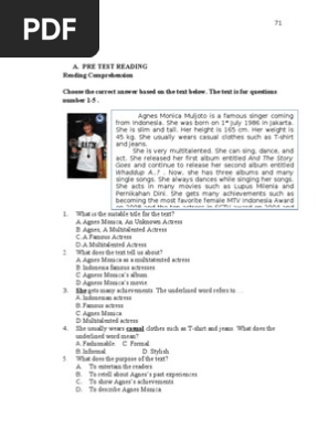 Soal Bahasa Inggris Viii Smp Descriptive Recount Hotel And Accommodation Leisure