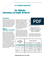 Filler Metal Matching PDF