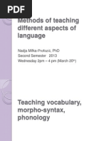 Vocabulary, Grammar...