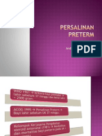 Persalinan Preterm