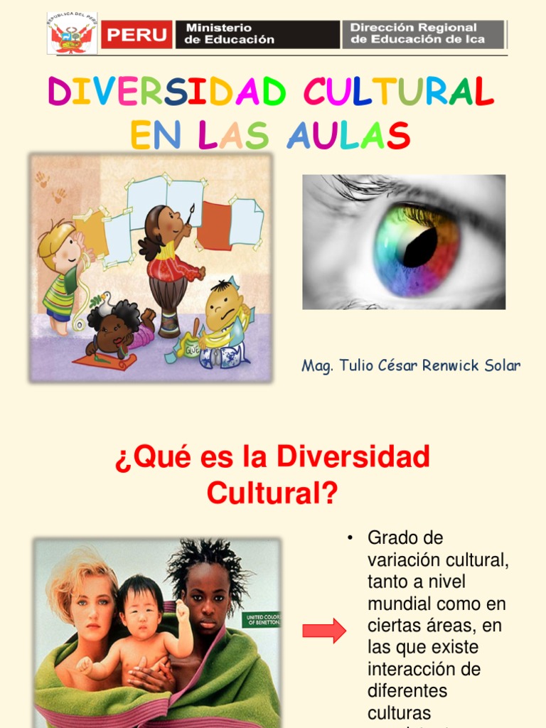 Diversidad Cultural en el Aula Escolar | PDF | Interculturalidad ...