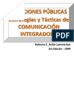 RR PP - Estrategias y Tacticas de Comunicacion Integradora- 1999 R.avilia