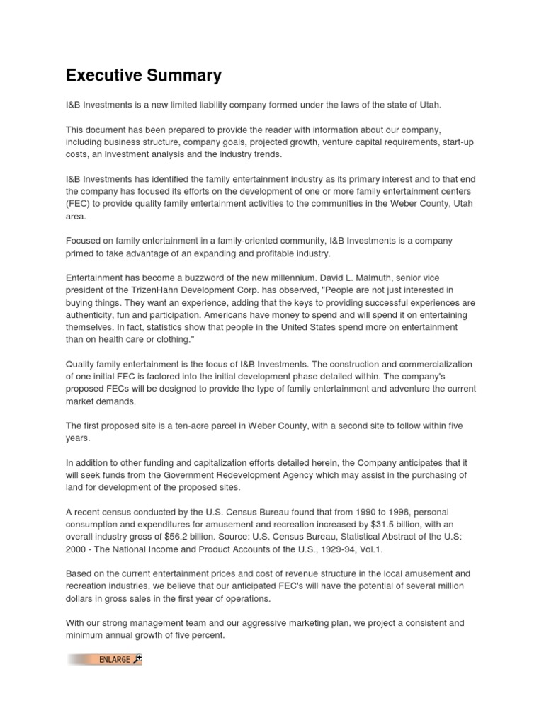 Business plan and proposal image