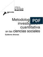 Briones, G. - Metodologia de La Investigacion Cuantitativa