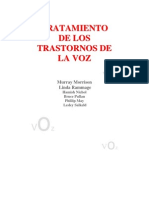 Tratamientos de Los Trastornos de La Voz (Morrison)