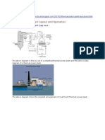 Thermal Power Plant Layout and Operation