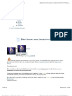 Bien Fermer Ses Threads JAVA