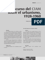 El Discurso Urbano de Los CIAM