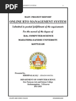 Download ONLINE  RTO  MANAGEMENT SYSTEM by Krishnalal Kj SN132098581 doc pdf