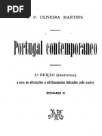 Portugal Contemporaneo, vol. 1 - Oliveira Martins