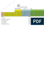 Calendario de Pruebas 2013 1er Trimestre