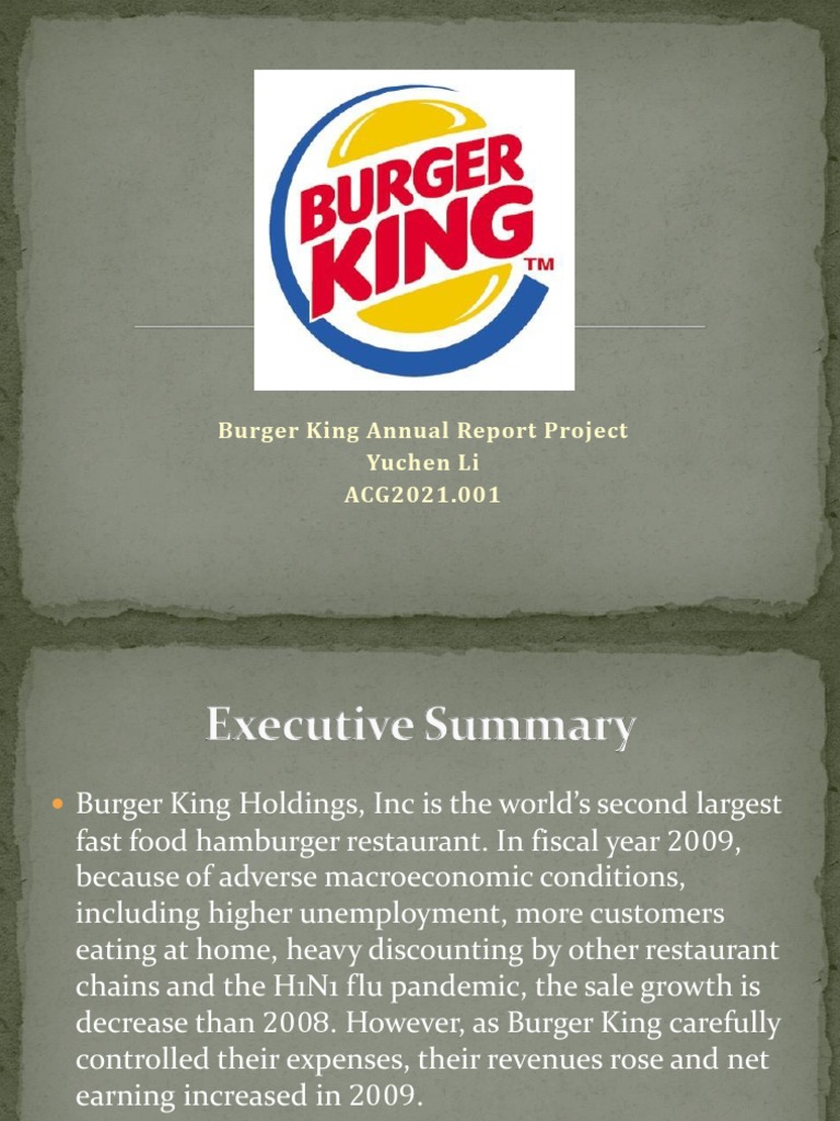 burger king case study analysis