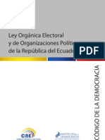 CÓDIGO DE LA DEMOCRACIA