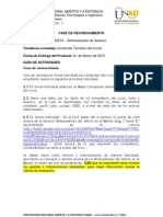 Guia de Reconocimiento - Admon de Salarios Semestral 2013 - 1