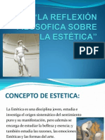 Tema 70 Reflexion Filosofica Sobre La Estetica