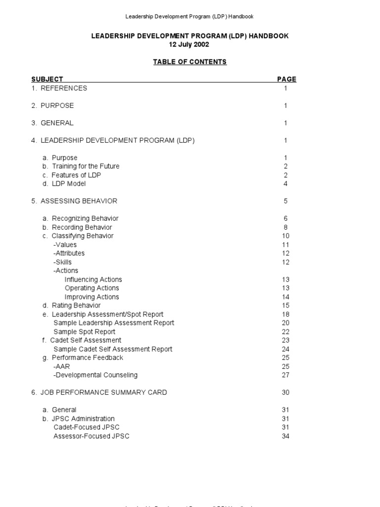 Assessment of Leadership Performance4 | PDF | Leadership | Educational ...