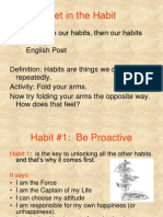 Habit 1 Be Proactive