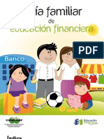 Guía Familiar de Educación Financiera, CONDUSEF México