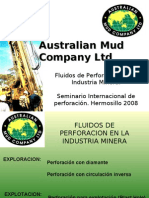 Australian Mud. Fluidos para  perforación