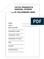 Cover Status Penderita Bangsal Saraf.doc