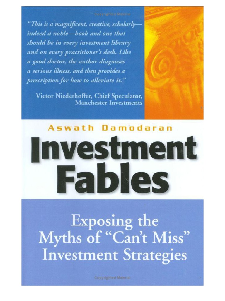 Damodaran Aswath. .Investment Fables PDF Dividend Bonds (Finance)