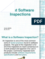 About Software Inspections: Andra MARA An Iv Cti