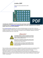 Como Conectar Muchos Leds a 220V