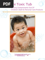 Download Campaign for Safe Cosmetics Report No More Toxic Tub by Environmental Working Group SN13214094 doc pdf